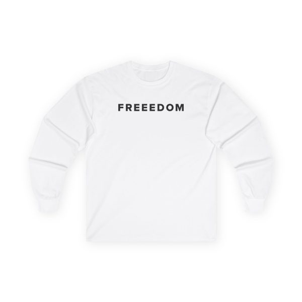 Charlie Kirk Freedom Unisex Ultra Cotton Long Sleeve Tee