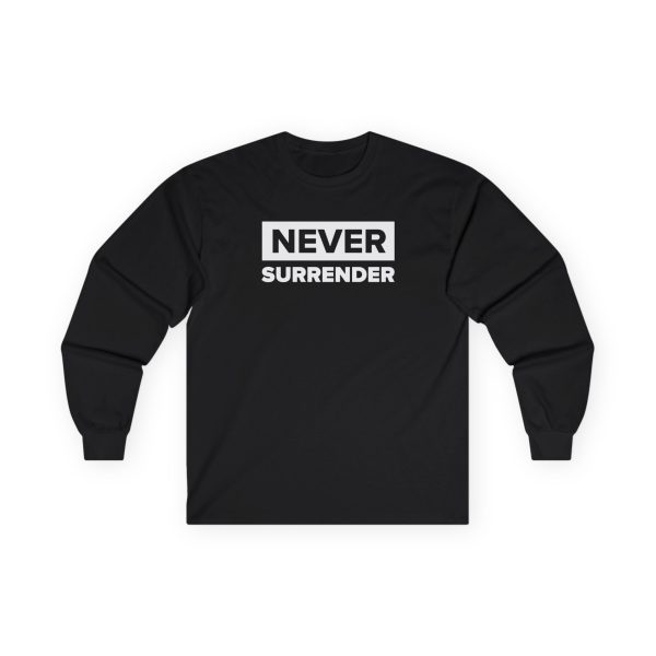 Charlie Kirk Never Surrender Unisex Ultra Cotton Long Sleeve Tee